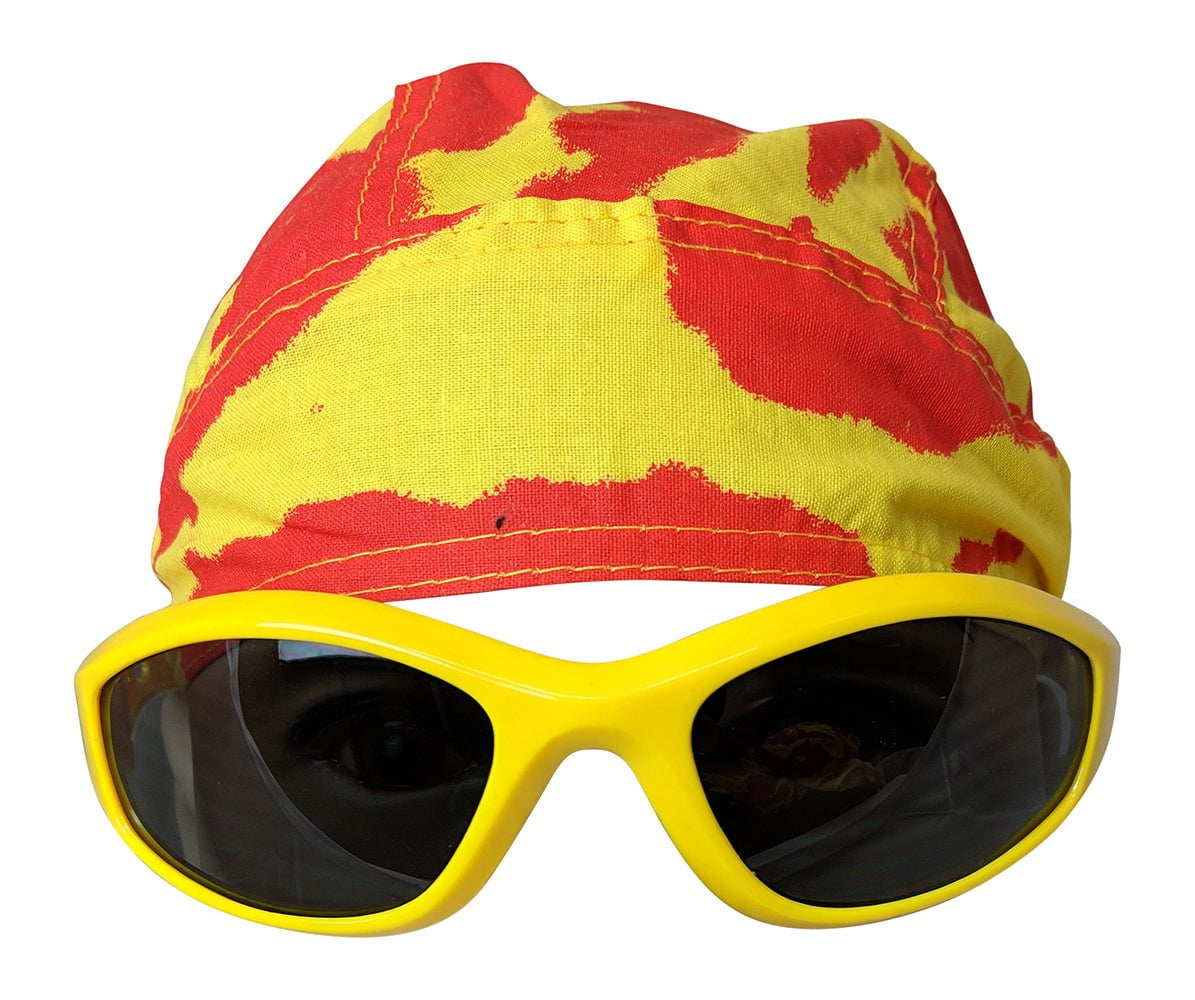 Tie Dye Bandana Skull Cap Doo Rag Sunglasses Mens Costume for Hulk ...