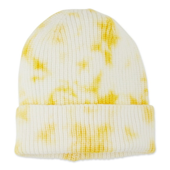 Tie-Dye Beanie, Yellow