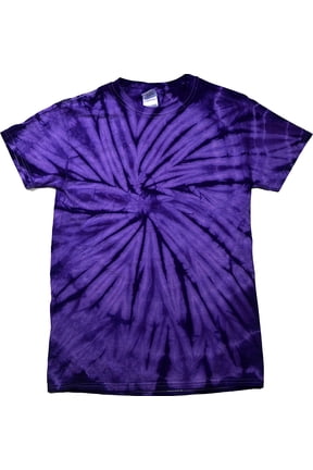 Tie Dye Big Boy's Heavyweight Crewneck T-Shirt, Style CD100Y