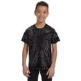 thumbnail image 1 of Tie Dye Big Boy's Heavyweight Crewneck T-Shirt, Style CD100Y, 1 of 1
