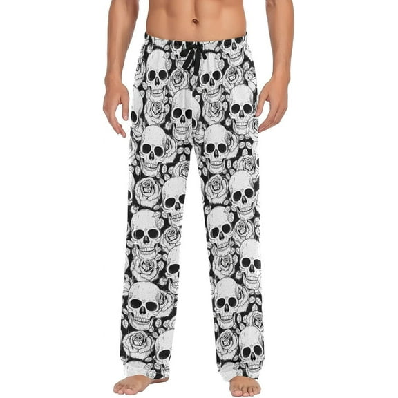 Tie Dye Blue Pajama Pants Mens Lounge Pants Casual Men Pajama Bottoms