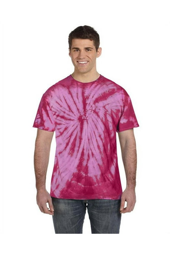 Tie-Dye CD101 Adult 5.4 oz. 100% Cotton Spider T-Shirt