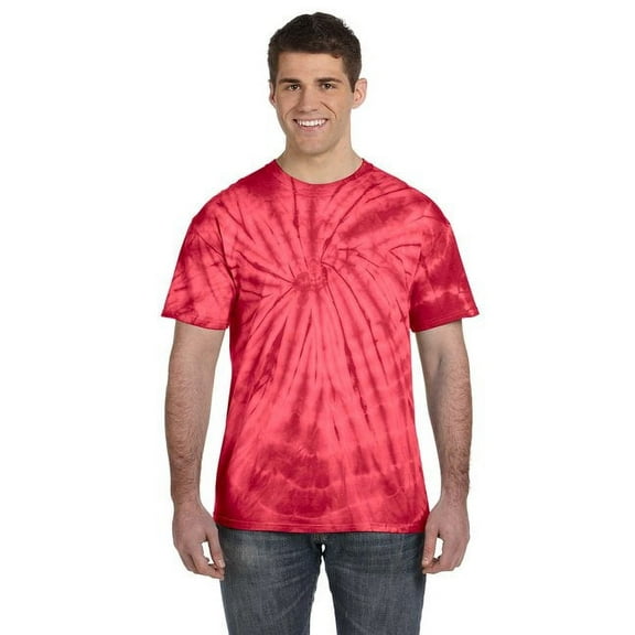 Tie-Dye CD101 Adult 5.4 oz. 100% Cotton Spider T-Shirt