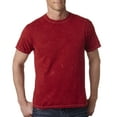 thumbnail image 1 of Tie-Dye CD1300 Adult 100% Cotton Vintage Wash T-Shirt - Mineral Red - 3XL, 1 of 2
