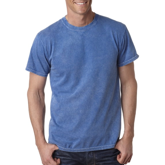 Tie-Dye CD1300 Adult 100% Cotton Vintage Wash T-Shirt - Mineral Royal - 3XL