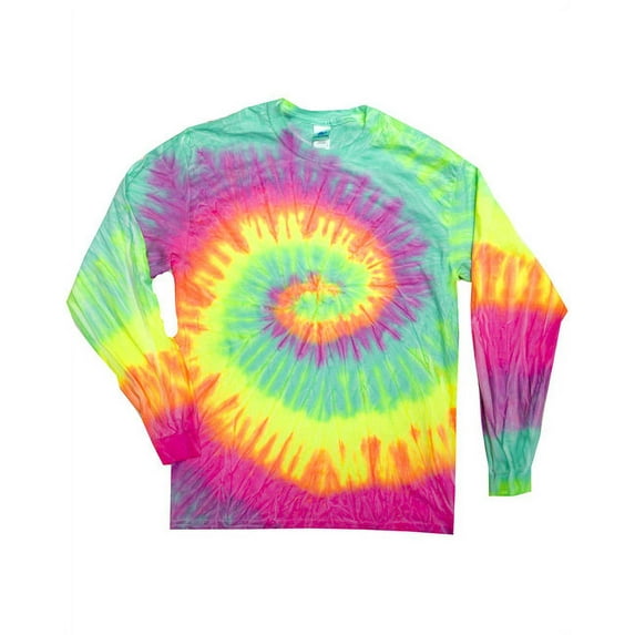Colortone Tie-Dyed Long Sleeve T-Shirt