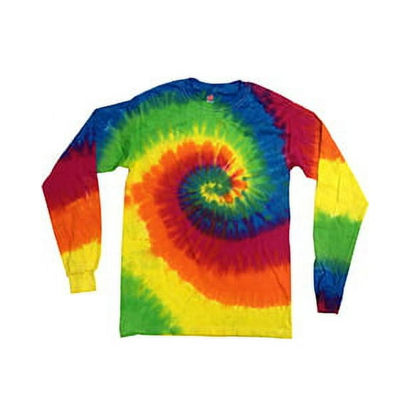 Tie-Dye CD2000 Adult 5.4 oz., 100% Cotton Long-Sleeve Tie-Dyed T-Shirt