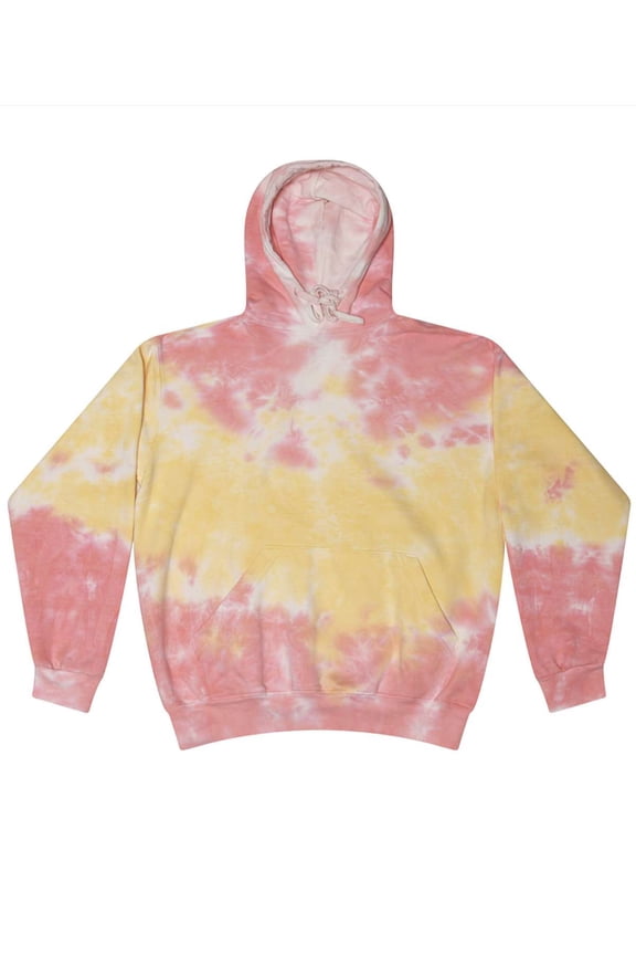 CD877Y Youth 8.5 oz Tie-Dyed Pullover Hooded Sweatshirt