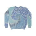 thumbnail image 1 of Tie-Dye Crew Neck Sweatshirt Adult Colortone Men Sizes S to 3XL Unisex Fleece, 1 of 3