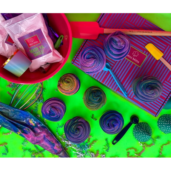 Tie Dye Cupcake Kit