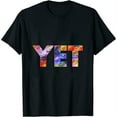 thumbnail image 1 of Tie Dye Design Growth Mindset Believe in the Power of Yet T Shirt Black 2X-Large, 1 of 5