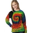 thumbnail image 1 of Tie-Dye Drop Ship Youth Long-Sleeve Tee, 1 of 1