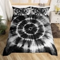 thumbnail image 1 of Tie Dye Duvet Cover Spiral Bedding Ethnic Boho Duvet Cover Swirl Tie Dyed Pattern Bohemian Bedding Bedroom ration for Women, 1 of 5