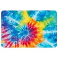 thumbnail image 1 of Tie Dye Elegant Polyester Indoor Rug, Non-Slip Chair Rug, Machine Washable Floor Rugs, 1 of 6