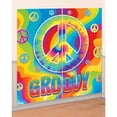thumbnail image 1 of Tie-Dye 'Feeling Groovy' Wall Poster Decorating Kit (2pc), 1 of 2