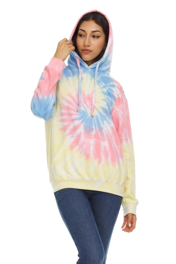 Tie Dye Fleece Sweatshirts, Pullover Hoodies & Sweaters For Men & Women Up to 5XL