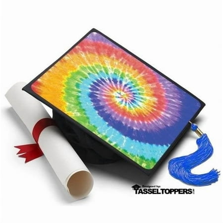 Tie Dye Grad Cap Tassel Topper