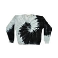 thumbnail image 1 of Tie-Dye H8100 Adult 80/20 Crew Neck Fleece - Sp Bk/ Sp Silver - Large, 1 of 2