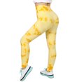 thumbnail image 1 of Tie Dye High Waisted Peach Yoga Pants Fitness Leggings For Women Seamless Miss Women's, 1 of 6