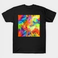 thumbnail image 1 of Tie-Dye Hippy Rainbow Psychedelic Flower Child Free Spirit Bright And G5057 T-Shirt, for men and women, Up to Size 5XL, 1 of 2
