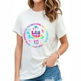 thumbnail image 1 of Tie Dye Lab Week Lab Squad Lab Tech Laboratory Ass Cute Short Sleeve Shirt with Eye-Catching Graphic Print, 1 of 3
