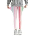 thumbnail image 1 of Tie Dye Leggings for Girls Super Stretch Skinny Cotton Comfort Pants Sleepwear Lightweight Fashion Toddler Fall Outfits, Pink, 3 Years, 1 of 6
