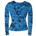 thumbnail image 1 of Tie Dye Long Sleeve Babydoll, 1 of 1