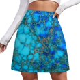 thumbnail image 1 of Tie Dye Marble A-line Skirt St Pastels Abstract Art Streetwear Casual Skirts Modern Mini, 1 of 7