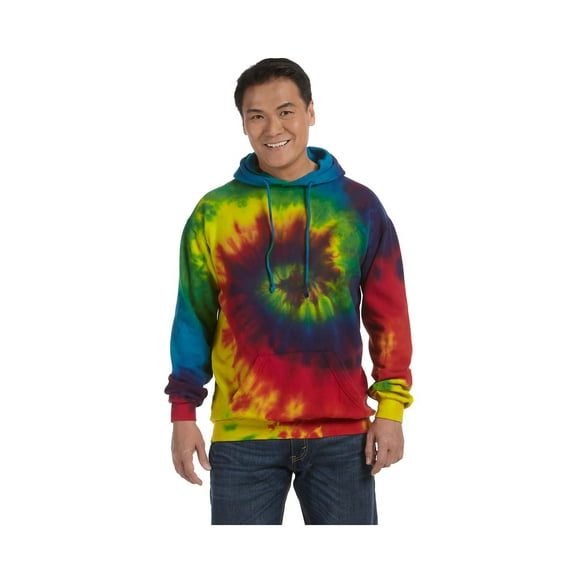 Tie-Dye Men's Tie-Dyed Pullover Hood, Style CD877