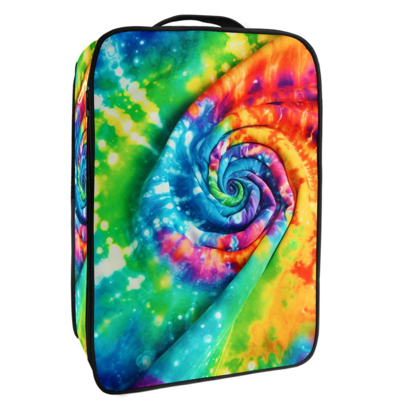 Tie Dye Organize Your Shoes with Stylish Polyester Shoe Racks 23x31cm