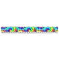 thumbnail image 1 of Tie Dye Pattern 12 Inch Standard and Metric Plastic Ruler, 1 of 3