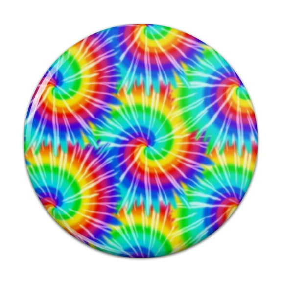 Tie Dye Pattern Pinback Button Pin Badge