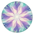 thumbnail image 1 of Tie Dye Pattern Round Fitted Tablecloth with Elastic Edge,Dining Table Cover Waterproof,Outdoor Round Tablecloth for Camping,Dining,Indoor and Outdoor, 1 of 7