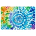 thumbnail image 1 of Tie Dye Polyester Indoor Mat Office Floor Mat Non-Slip Machine Washable, 1 of 6