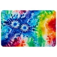 thumbnail image 1 of Tie Dye Polyester Non-Slip Indoor Rugs Chair Mat Floor Carpet Machine Washable, 1 of 1