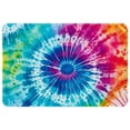 thumbnail image 1 of Tie Dye Polyester Non-Slip Machine Washable Bath Rug Outdoor Carpet Bath Rugs, 1 of 6