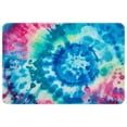 thumbnail image 1 of Tie Dye Polyester Non-Slip Office Chair Mat Bath Rugs Floor Rugs Machine Washable, 1 of 6