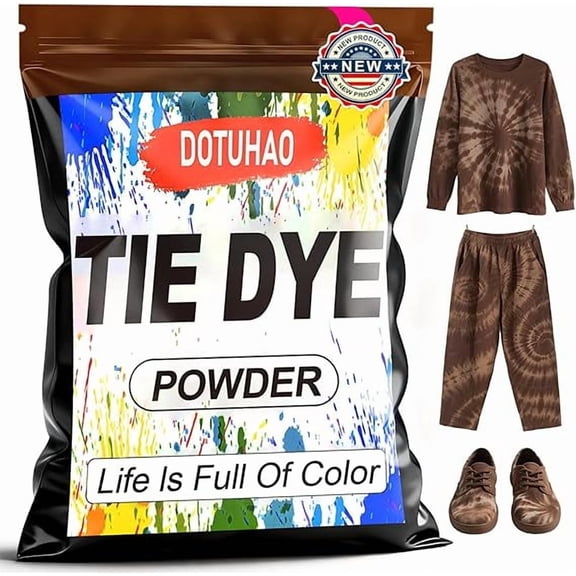 Tie Dye Powder, Tie Dye for Clothes, Fabric Dye, Permanent & Washfast Powder Tie Dyes, Creative Dyes for Clothes