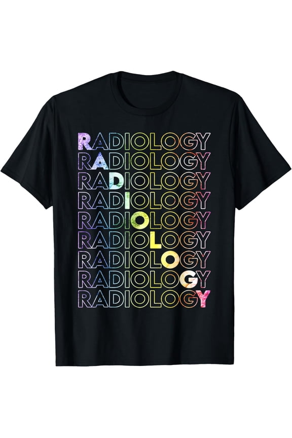 Tie Dye Radiologic Technologist Radiology X-Ray Rad Tech T-Shirt