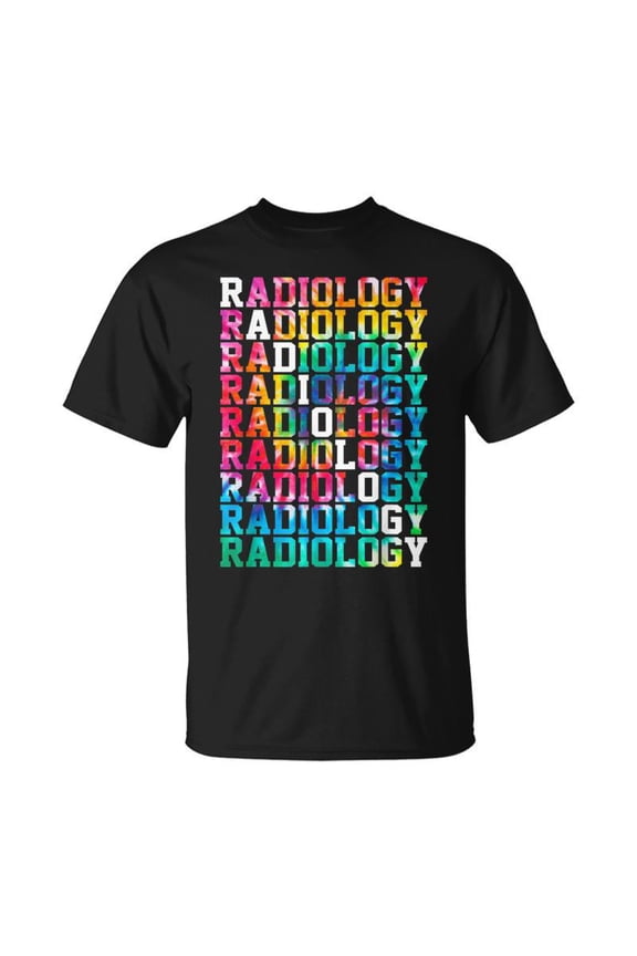 Tie Dye Radiologic Technologist Radiology XRay Rad Tech TShirt