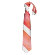 Tie Dye Rainbow Gradient Tie for Men - Chic Satin Formal Necktie for Grooms, Prom & Special Events