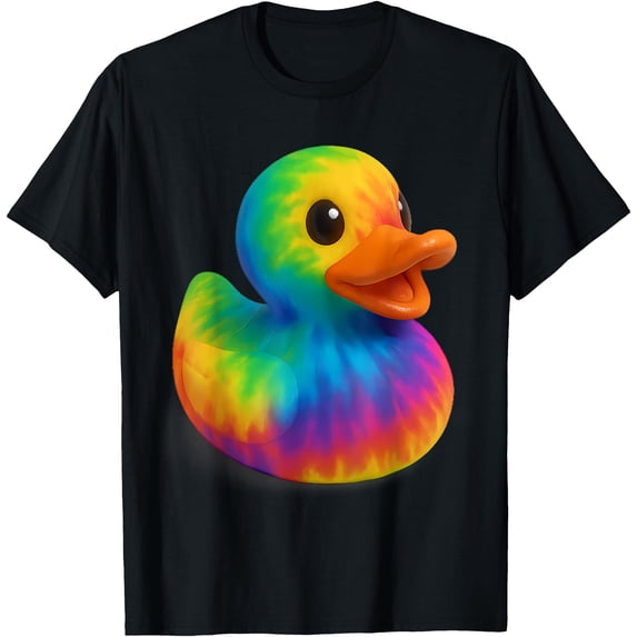 Tie Dye Rubber Duck Ducky Duckie T-Shirt - Walmart.com