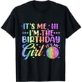 thumbnail image 1 of Tie Dye Shirt Birthday Party Hi Its Me Im the Birthday Girl T-Shirt, 1 of 4