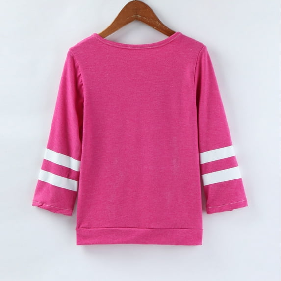 Tie Dye Shirt Kids Girls Girls Long Sleeve T Shirts Kids Crewneck Fall Winter Tops Basic Tees 5-14 Years Children Color Block Stripe Tee