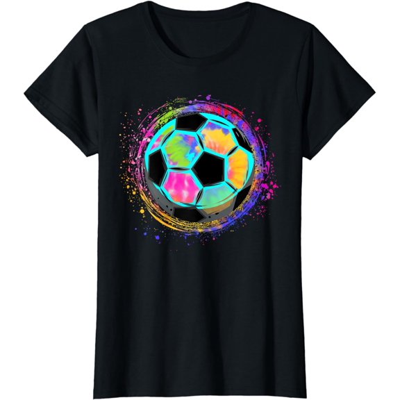 Tie Dye Soccer Ball for All Soccer Lovers Men Women and Kids T-Shirt