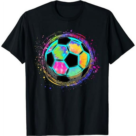 Tie Dye Soccer Ball for All Soccer Lovers Men Women and Kids T-Shirt