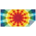 thumbnail image 1 of Tie Dye Soft Petal Ring Pattern Rectangle Tablecloth 60"x120",Waterproof Polyester Rectangle Table Cloth, Wipeable Spillproof Polyester Tablecloth for Dining, Camping, Indoor and Outdoor, 1 of 6