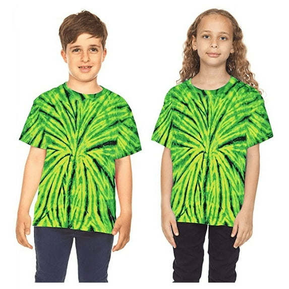 Tie Dye Style T-Shirts for Men and Women - Multi Color Tops by Krazy Tees