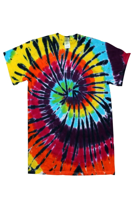 Tie Dye T-Shirts Rainbow kids Colortone