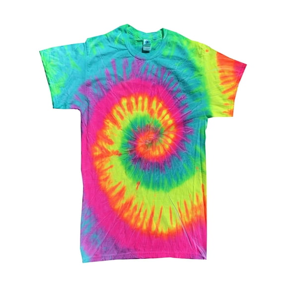 Tie Dye T-Shirts Rainbow kids Colortone
